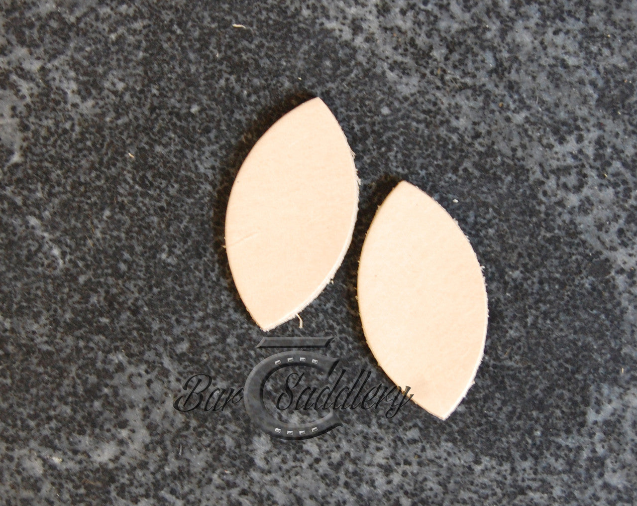 Leaf shape vegetable tanned earring blanks DIY