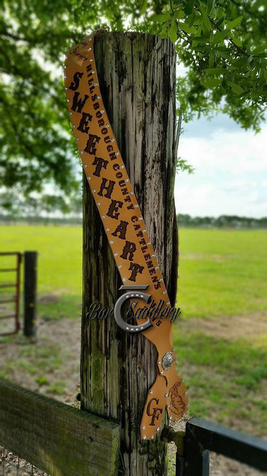 Cattlemen Sweetheart Sash